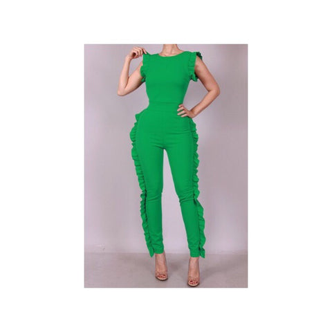 Ruffle Jumpsuit