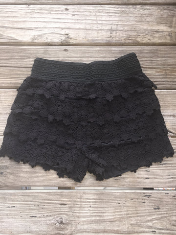 CROCHET LACE SHORTS