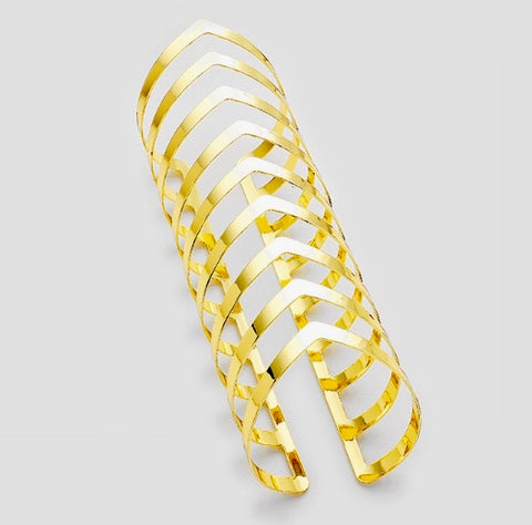 CHEVRON PATTERN CUFF