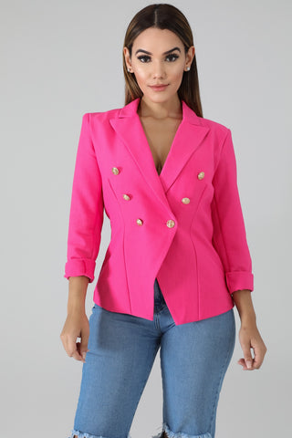 Pretty in Pink Blazer