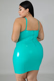 Melted Blue Dress