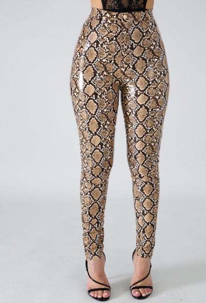 The Snakeskin Temptation Wet pants